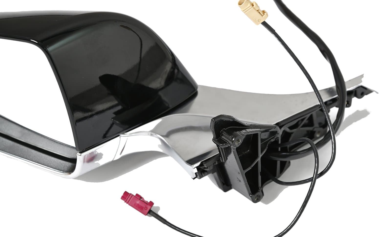 Espelho Retrovisor Exterior Esquerdo Model 3 (2017-2020) — moldura cromada - vista 2